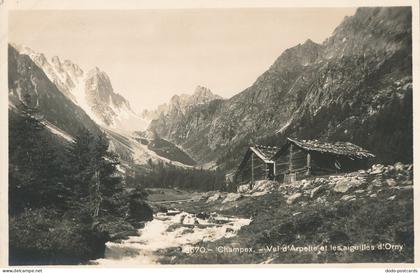 PC39948 Champex. Val d Arpette et les Aiguilles d Orny