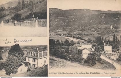 PC41215 St. Cergues. Pension des Cerisiers. L. Fauraz. B. Hopkins