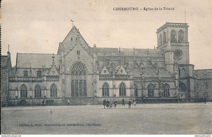 PC51293 Cherbourg. Eglise de la Trinite