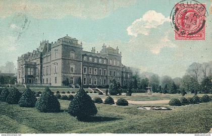 PC68436 Old Postcard. Castle and Garden. Montgomery. 1909