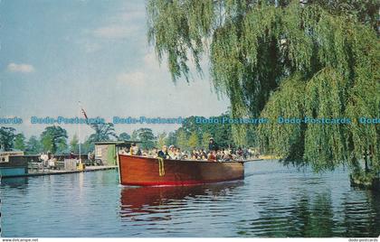 R000123 The Wicksteed Park. Kettering. Northamptonshire. One of the Motor Boats