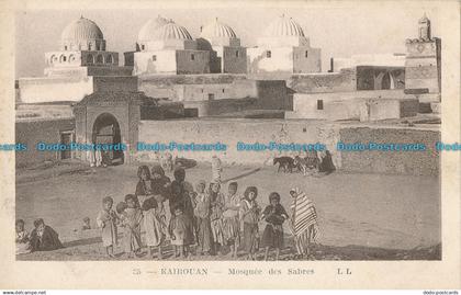 R005011 Kairouan. Mosquee des Sabres. Levy et Neurdein Reunis. No 25