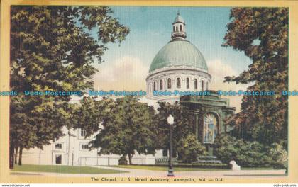 R006342 The Chapel. U. S. Naval Academy. Annapolis. Md. Goodwich