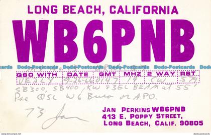 R012778 Long Beach. California WB6PNB