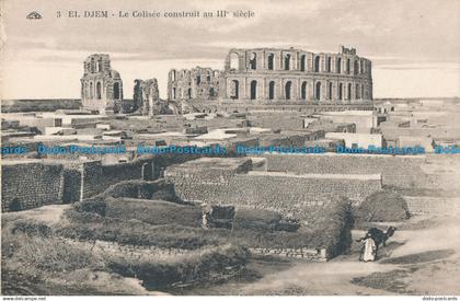 R015193 El Djem. Le Colisee Construit au IIIe Siecle