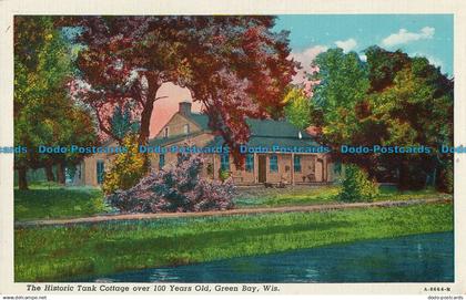 R020011 The Historic Tank Cottage Over 100 Years Old. Green Bay. Wis. City News.