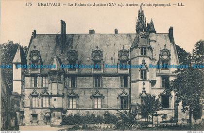 R028940 Beauvais. Le Palais de Justice. Ancien Palais Episcopal. Photomecaniques