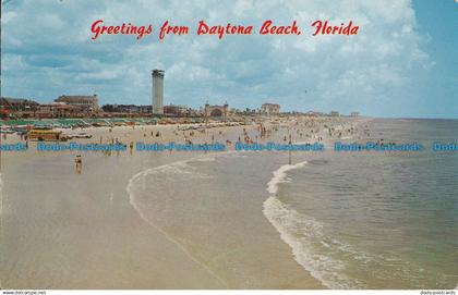 R038227 Greetings from Daytona Beach. Florida. 1966