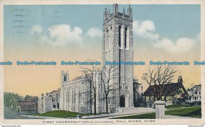 R045116 First Congregational Church. Fall River. Mass. 1927