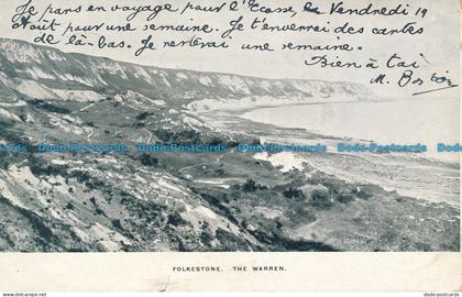 R048163 Folkestone. The Warren. 1904