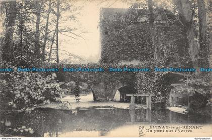 R052476 Epinay sous Senart. Un Pont sur l Yerres. No 79. 1915