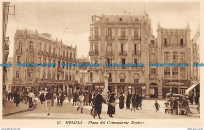 R053735 Melilla. Plaza del Comandante Benitez. No 10