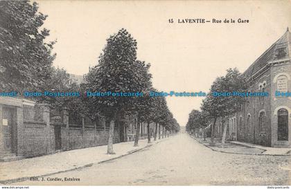 R053803 Laventie. Rue de la Gare. J. Cordier. No 15