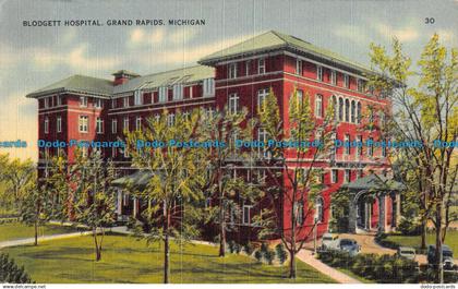 R054107 Blodgett Hospital. Grand Rapids. Michigan. Tichnor