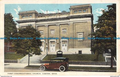 R054158 First Congregational Church. Canton. Ohio. Akron. 1923