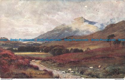 R061366 Argyllshire. Ben Cruachan. Tuck. Oilette