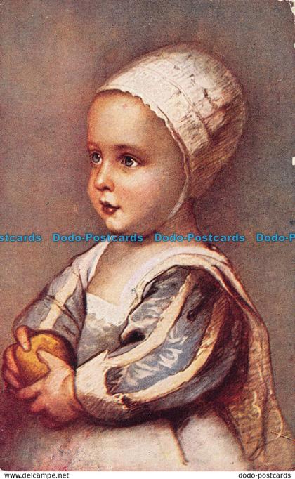 R062635 A Childs Head. Antony Van Dyck. Photochrom