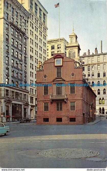 R072805 Old State House and Site of the Boston Massacre. Boston. Massachusetts.