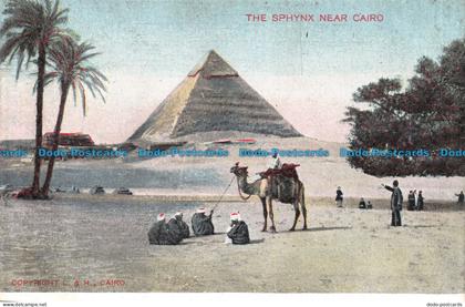 R076516 The Sphynx near Cairo. L. and H