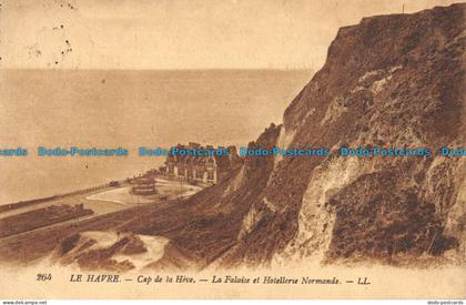 R084723 Le Havre. Cap de la Heve. La Falaise et Hotellerie Normande. LL. No 264.