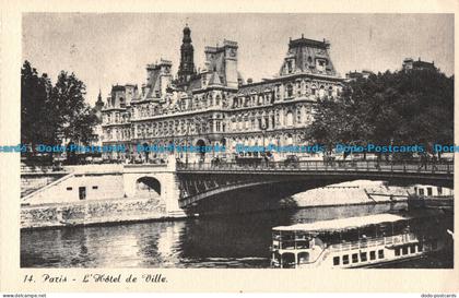 R089492 14. Paris. LHotel de Ville