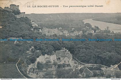 R095221 La Roche Guyon. Vue Panoramique