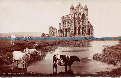 R099185 Whitby Abbey. Photochrom