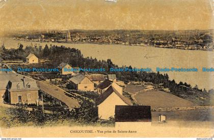 R102821 Chicoutimi. Vue prise de Sainte Anne. Leon Proumen. Bill Hopkins Collect