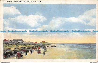 R146475 Along the Beach. Daytona. Fla. 1912