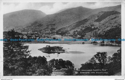 R149535 Grasmere Peaceful Vale. Grasmere Lake and Village. Abraham. No 122. RP.