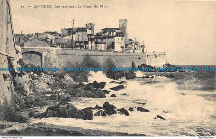 R149843 Antibes. Les Remparts du Front de Mer. Blanchet Paul. No 27