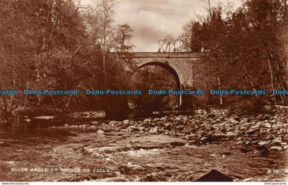 R150845 River Ardle at Bridge of Cally. Angus