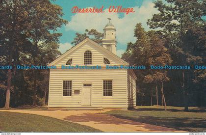 R155291 Desert Village. The Church. Allaire. N. J. Parlin Color