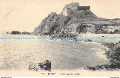 R175204 Jersey. Mont Orgueil Castle. Geo Barre