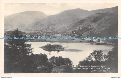 R193513 Grasmere Peaceful Vale 122 Grasmere Lake and Village Abrahams Series