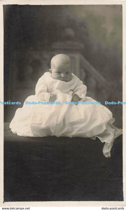 R195005 Child F Barrington Wright Old Photography Postcard