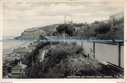 R206154 Keats Green and Shanklin Head Shanklin I W 1937