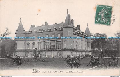 R220186 Rambouillet Le Chateau Facade Post Card