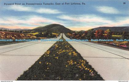 R224120 Pyramid Point on Pennsylvania Turnpike East of Fort Littleton Pa Howard