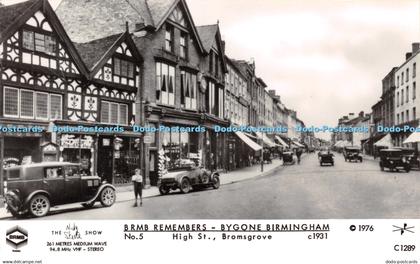 R231412 Bygone Birmingham High St Bromsgrove BRMB Remembers The Nicky Steele Sho