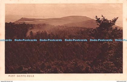 R238229 Mont Sainte Odile Braun Dornach Rhin Post Card