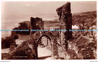 R244599 The Castle Hastings H and W Hastings Postcard