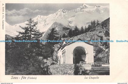 R247667 Saas Fee Valais La Chapelle A Trub