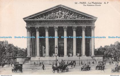 R249364 Paris La Madeleine The Madeleine Church Horse A Papeghin