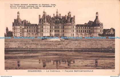 R253907 5 Chambord Le Chateau Facade Septentrionale Bazin Chateau de Chambord LL