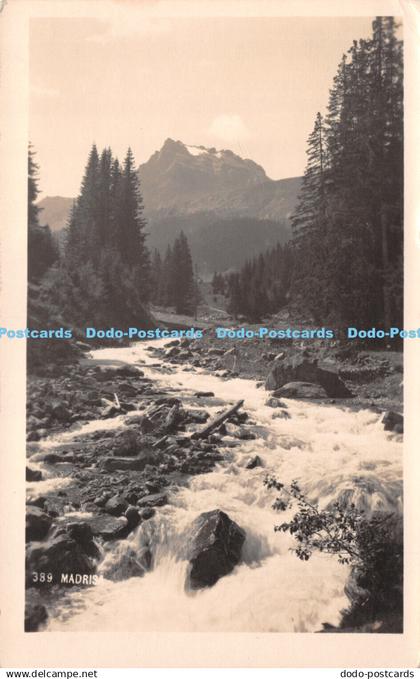 R265431 Madrisa G Heinzle Erben Bludenz Postcard