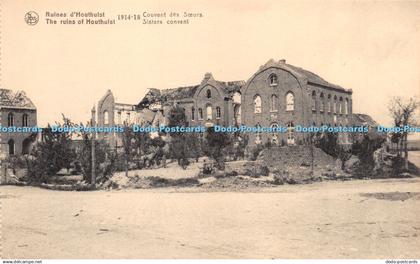 R267840 Nels The ruins of Houthulst 1914 18 Sisters convent Ern Thill