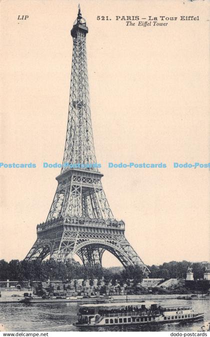 R271272 LIP 513 Paris La Tour Eiffel The Eiffel Tower J Cormault