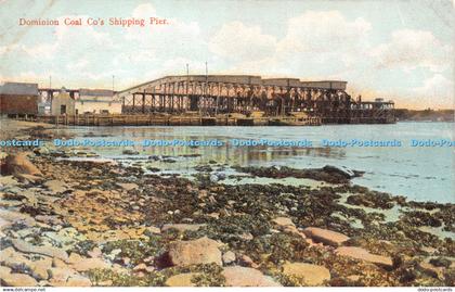 R274959 Dominion Coal Cos Shipping Pier The Cape Breton Post Card A 730 360