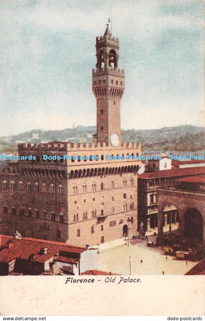 R284407 Florence Old Palace Postcard